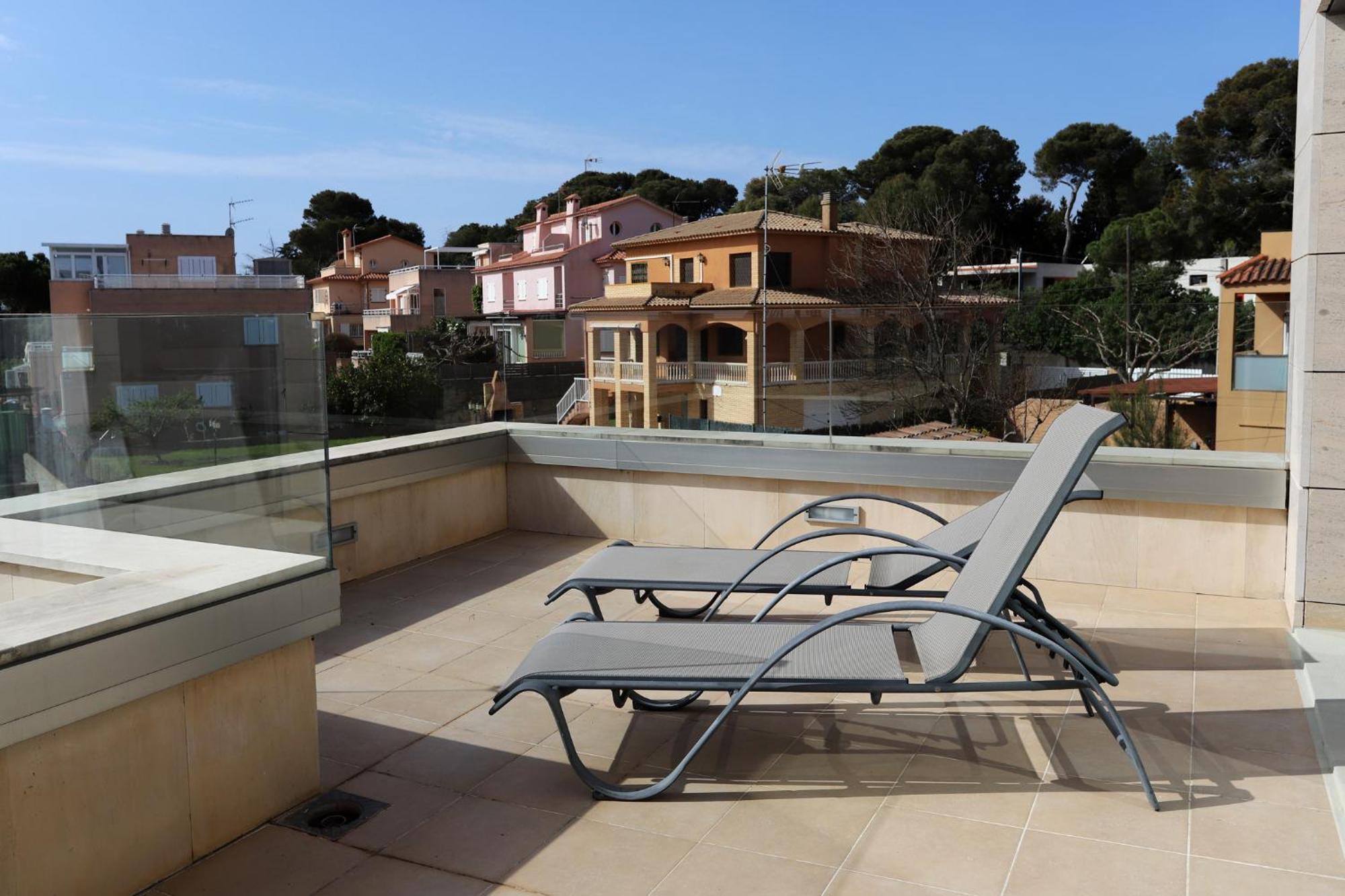 Villa At014 A Pocos Metros De La Playa, Equipamiento Completo, Piscina Comunitaria Torredembarra Exterior foto